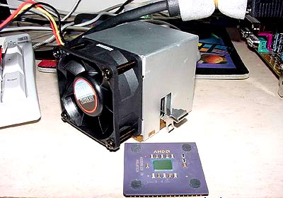 AMD Duron 600 op 1200MHz