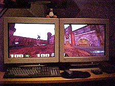 Multi-Head Gaming onder Win2k en Linux