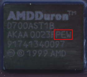 Duron die