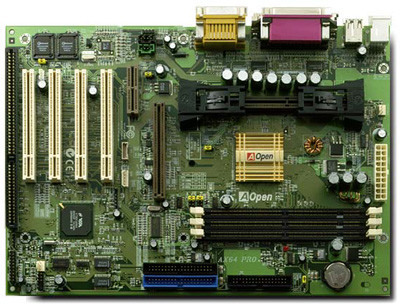 4 moederborden review - AOpen AX64 Pro