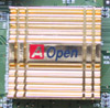 4 moederborden review - gouden heatsink detail