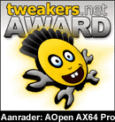 4 moederborden review: Tnet award AOpen AX64 Pro