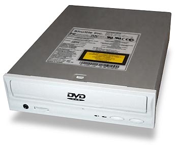 Shuttle Spacewalker 10X DVD drive (groot)
