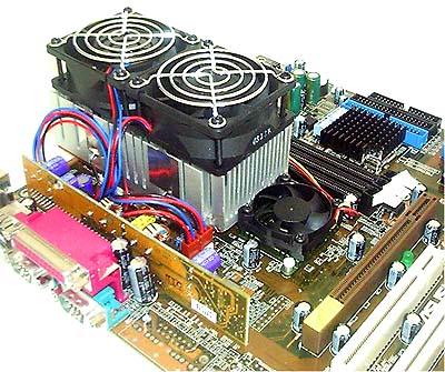 ComputerNerd FAA7VX2 HEAT-KILLER Socket A heatsink (groot)