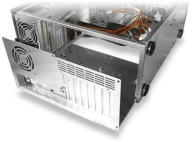 Coolermaster ATC-200 review - mobo chassis