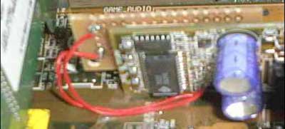 Asus A7V voltage mod