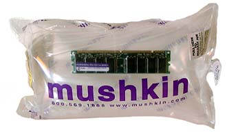 Mushkin geheugen in verpakking
