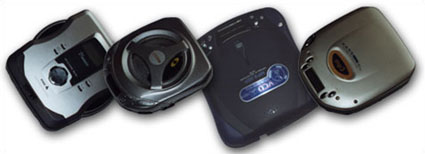 MP3 spelers naast elkaar