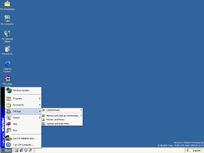 Microsoft Whistler screenshots