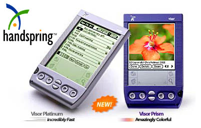 Handspring Visor Prism en Visor Platinum