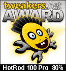ABIT HotRod 100 Pro - tweakers.net award