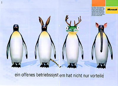 Microsoft advertentie in c\'t
