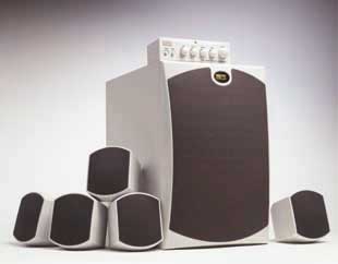 Midiland S4/7100 5.1 speakerset
