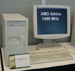 Athlon 1,5GHz demosysteem