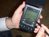 PDA roundup - Palm IIIc in de hand