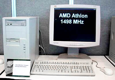Palomino 1,5GHz systeem op Comdex Fall 2000