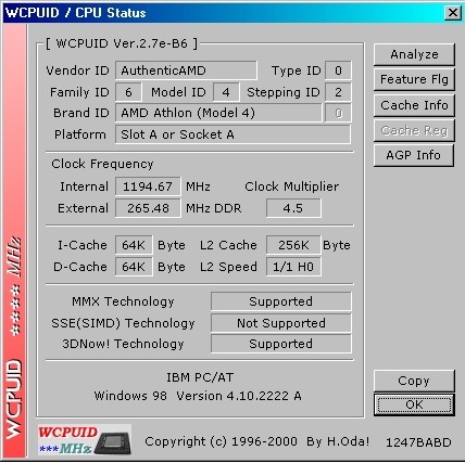 WCPUid AMD760