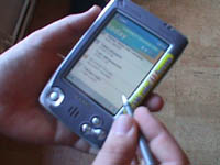 PDA roundup - Casio Cassiopeia EM-500 in de hand