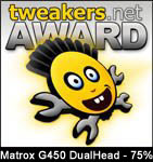 Matrox G450 award