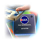 Oak Optical storage illustratie