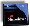 IBM 1GB Microdrive