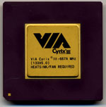 Via Cyrix III (it sucks)