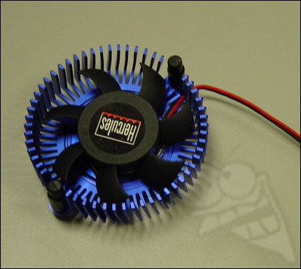 Hercules low profile blue orb
