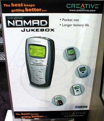 Mp3 gadgets @ CES 2001