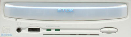 TDK CyClone 16/10/40 IDE CDRW frontje