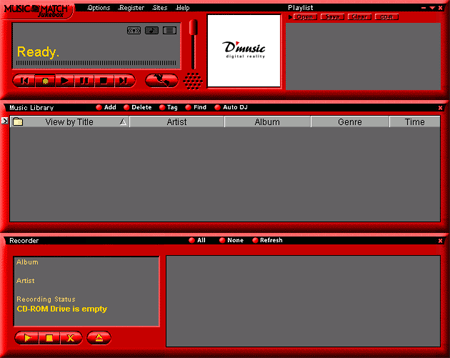 MusicMatch Jukebox v5.1