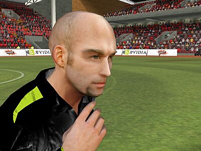 nVidia GeForce3 voetbalspeler