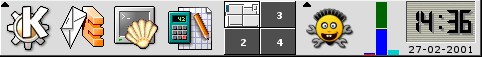 KDE Taskbar
