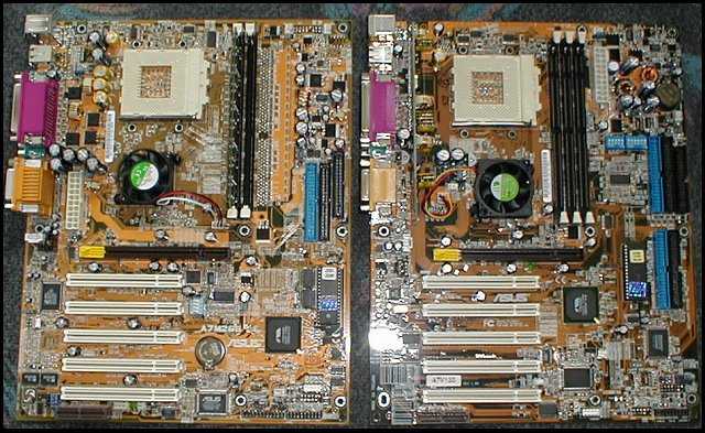 Asus A7M266 en A7V133