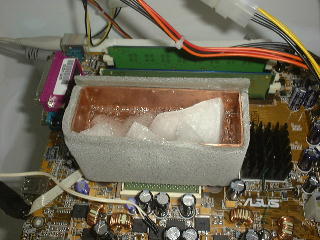 Koelbakje op 2,6GHz Pentium 4