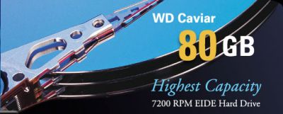 Western Digital 80GB IDE