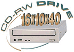 Teac CD-W516E 16/10/40 CD-RW drive (klein)