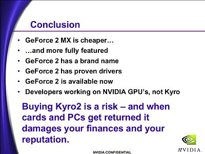nVidia kraakt Kyro II af