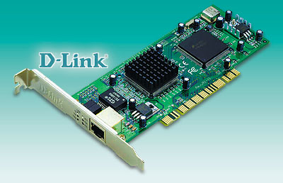 D-Link DGE-500T Gigabit ethernet NIC (groot, HQ)