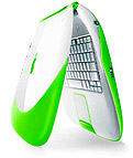 Apple iBook (groen, klein)