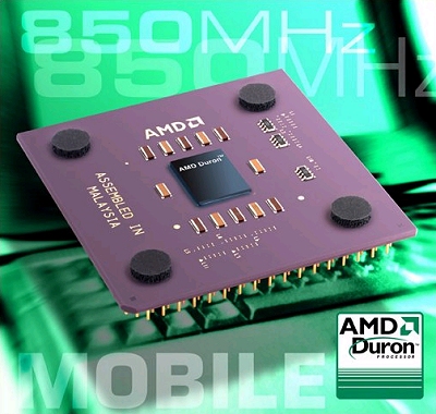 AMD Mobile Duron 850MHz