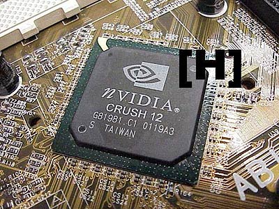 Crush12 chipset op Abit moederbord