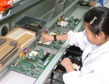 MSI China Fabriek verslag mobo knutsel
