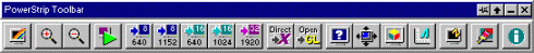 Powerstrip toolbar