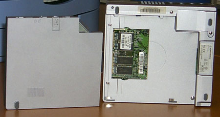 MinitatuurPC: cdrom-speler verwijderd