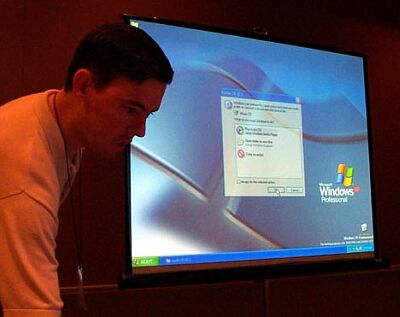 Windows XP RC1 presentatie