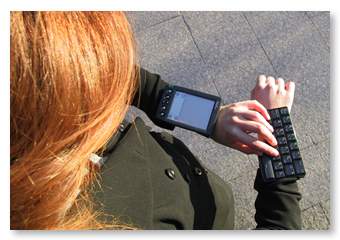 Wearable HalfKeyboard