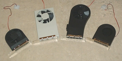 PCI slot koelers