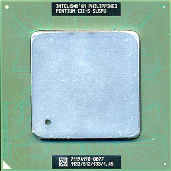 Pentium III-S 1,13GHz (Tualatin) groot