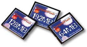 Dane-Elec CompactFlash kaartjes