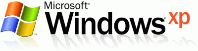 Microsoft Windows XP logo (groot, spiegeling) Microsoft Windows XP logo (groot, spiegeling)